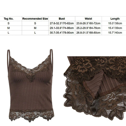 Vintage Aesthetic Sleeveless Crop Top