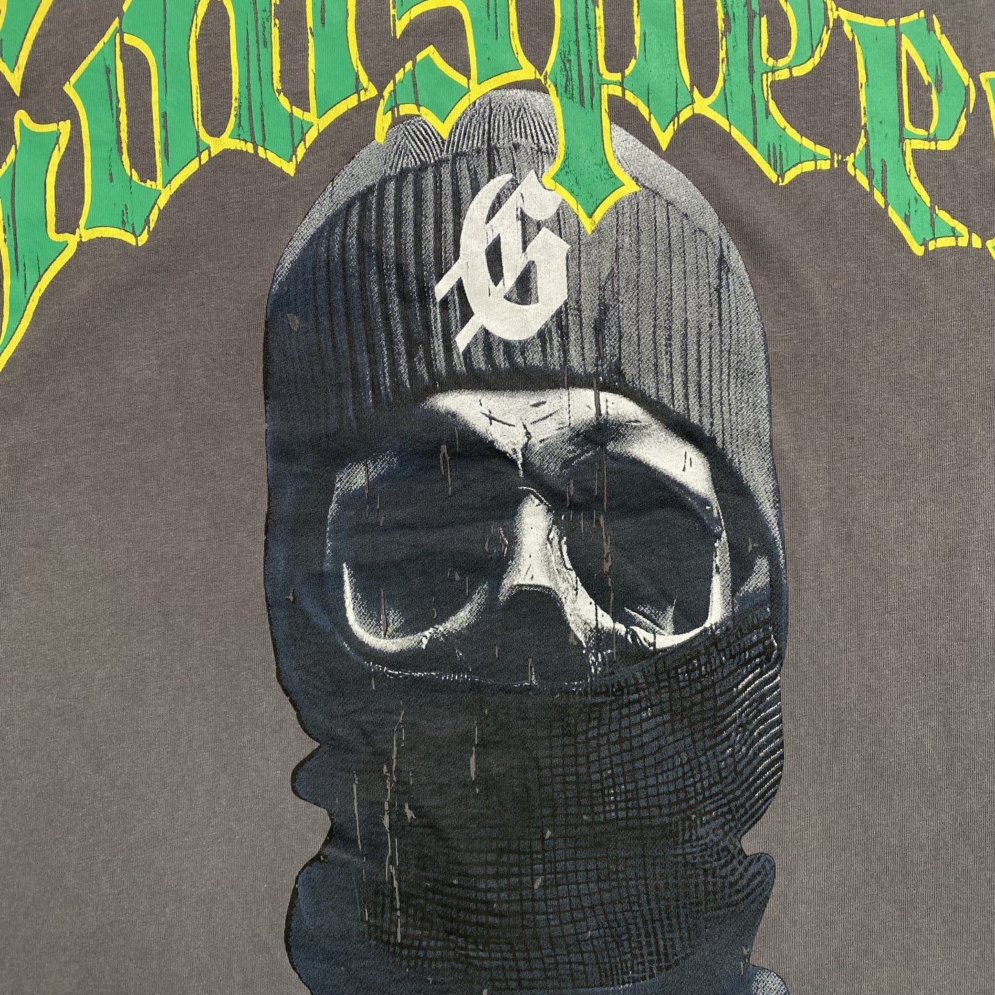 GODSPEED BALACLAVA SZN T-SHIRT WASHED GREY