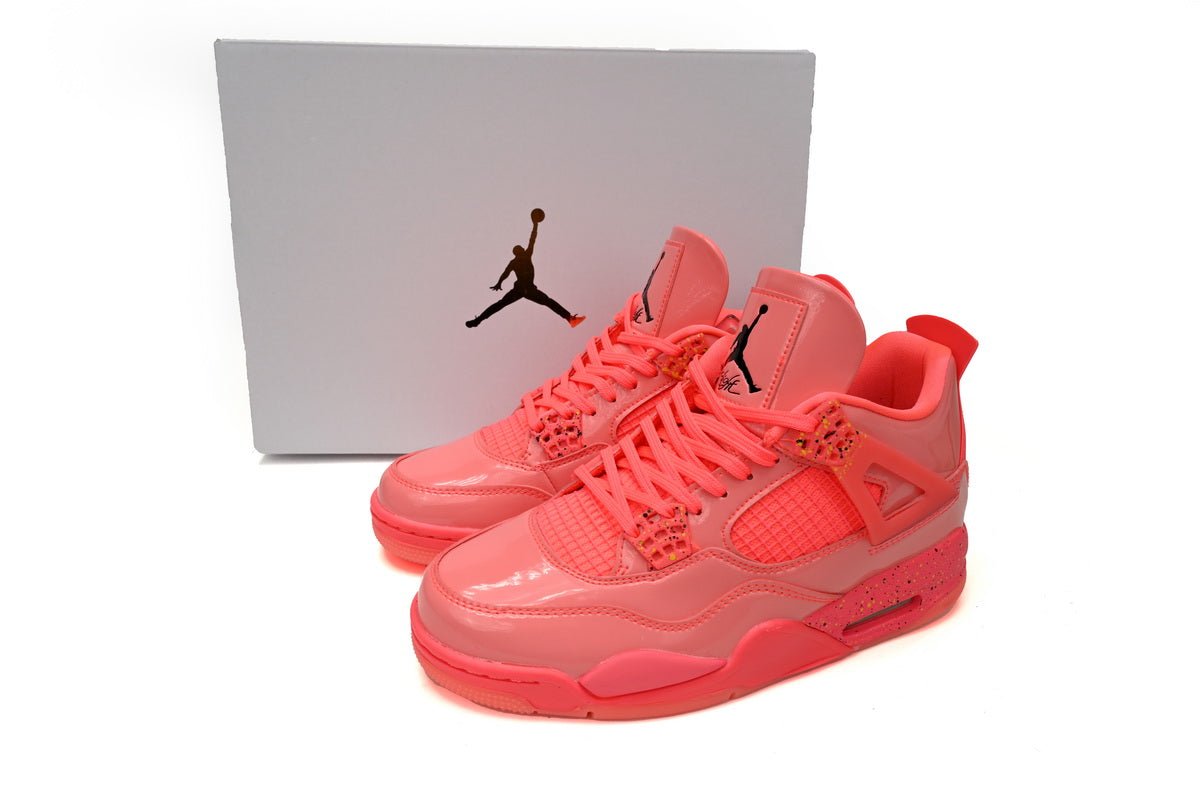 Jordan 4 Retro Powder Lacquer Leather