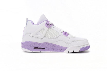 Jordan 4 White Purple