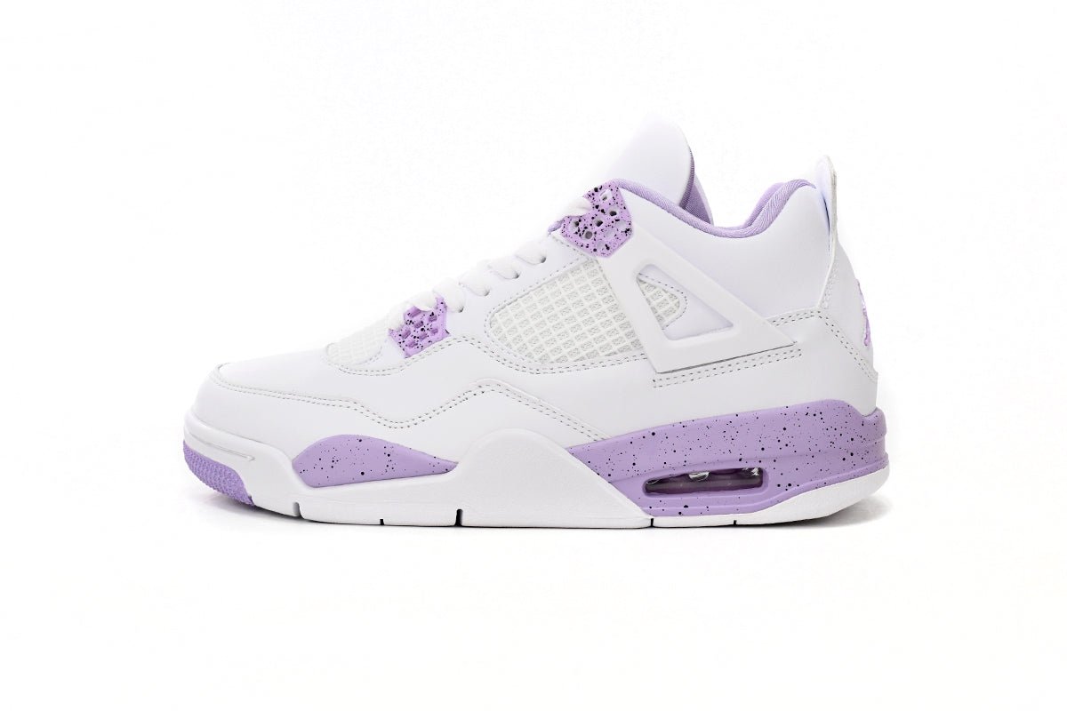 Jordan 4 White Purple