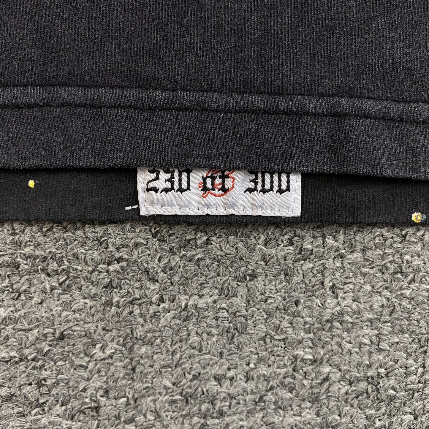 GODSPEED HOLLYWEIRD T-SHIRT WASHED BLACK