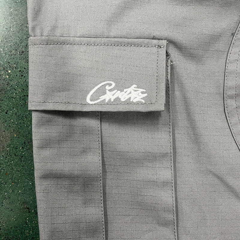 CORTEIZ CARGO PANTS STONE GREY