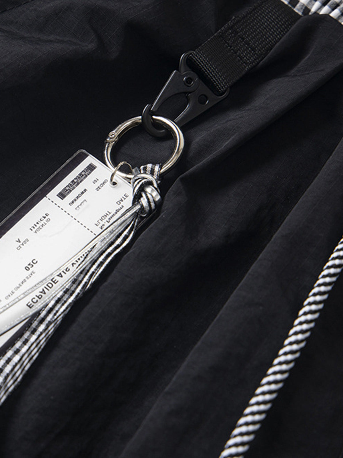 Double Waist Drawstring Baggy Cargo Pants