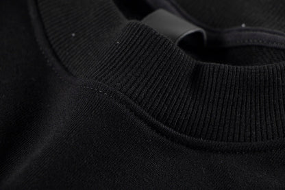 CHROME HEARTS WOOL WHITE CROSS SWEATSHIRT BLACK