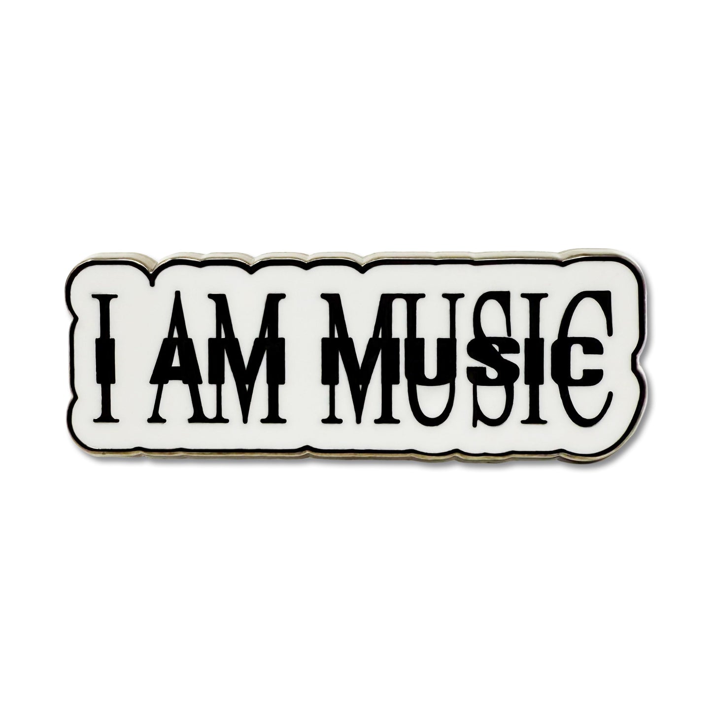 I AM MUSIC Pin