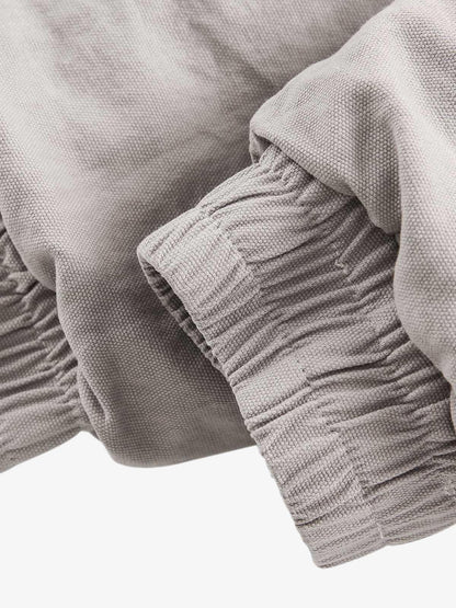 Spliced Fur Hooded Quilted Jacket - 2285