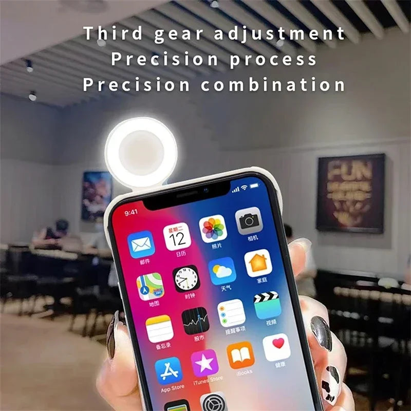 5 ★ GlowSnap Selfie Ring Case
