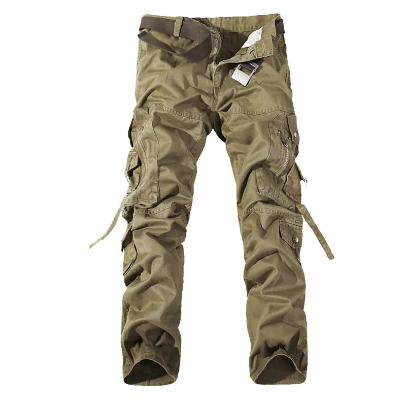 Multi-Pocket Utility Streetwear Trousers