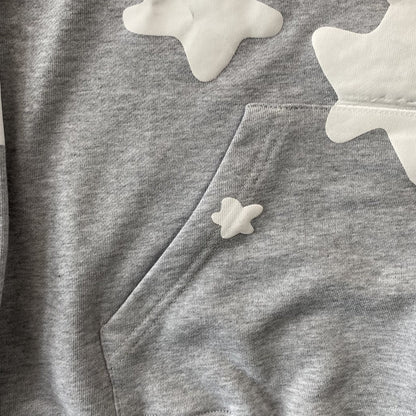 SP5DER BELUGA HOODIE HEATHER GREY