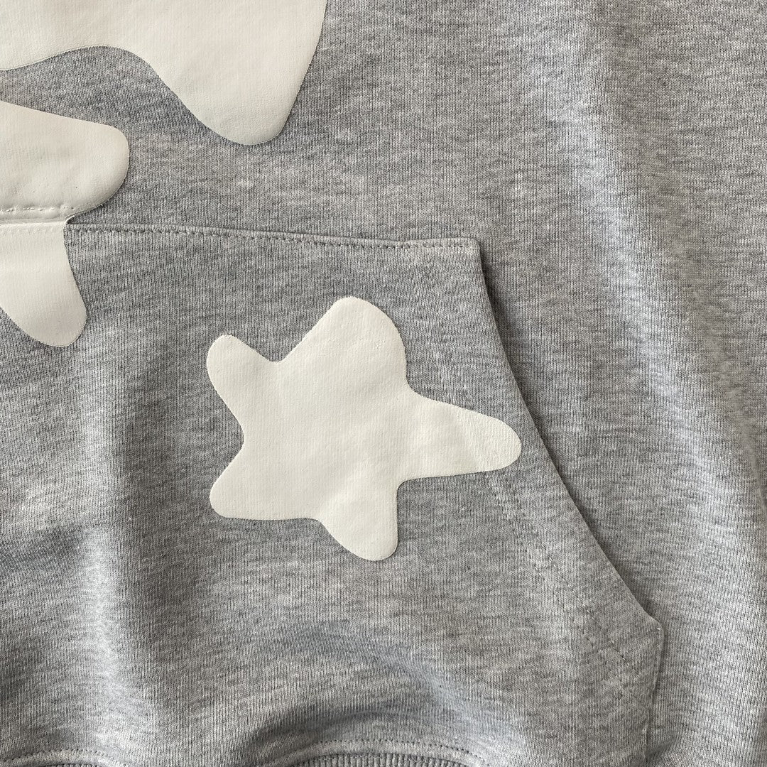 SP5DER BELUGA HOODIE HEATHER GREY