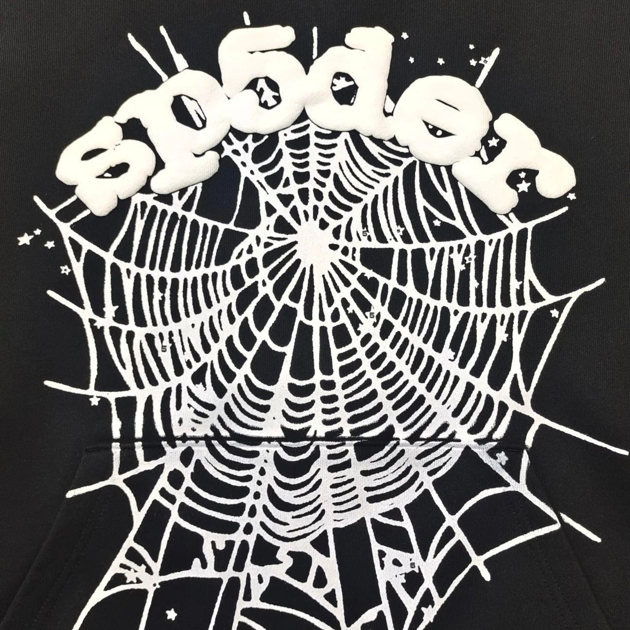 SP5DER OG WEB HOODIE BLACK