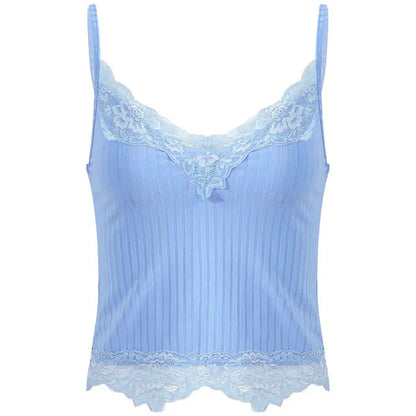 Vintage Aesthetic Sleeveless Crop Top